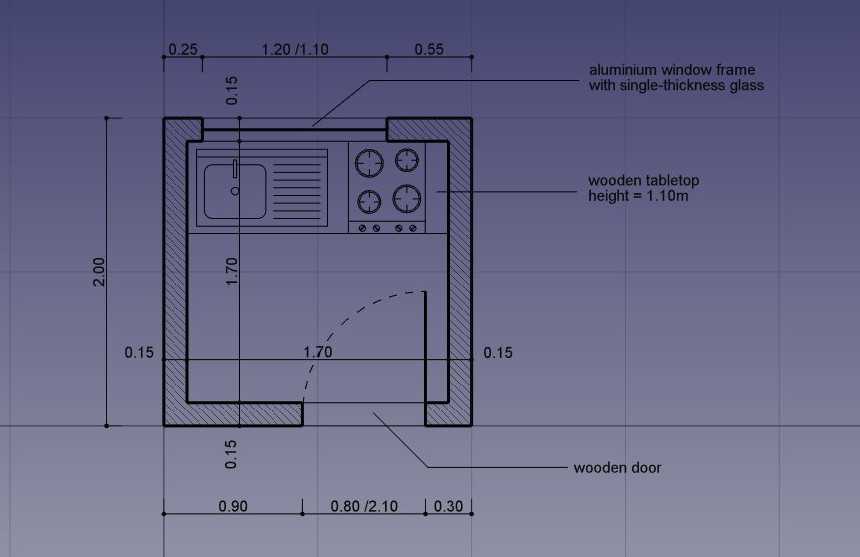 the final floor plan