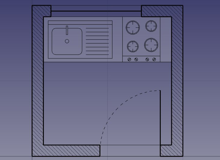 freecad 2d drafting