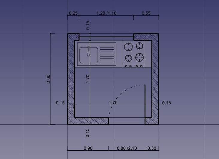 the dimensions