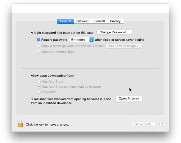 FreeCAD installation on mac, step 4