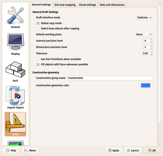 freecad 2d drafting