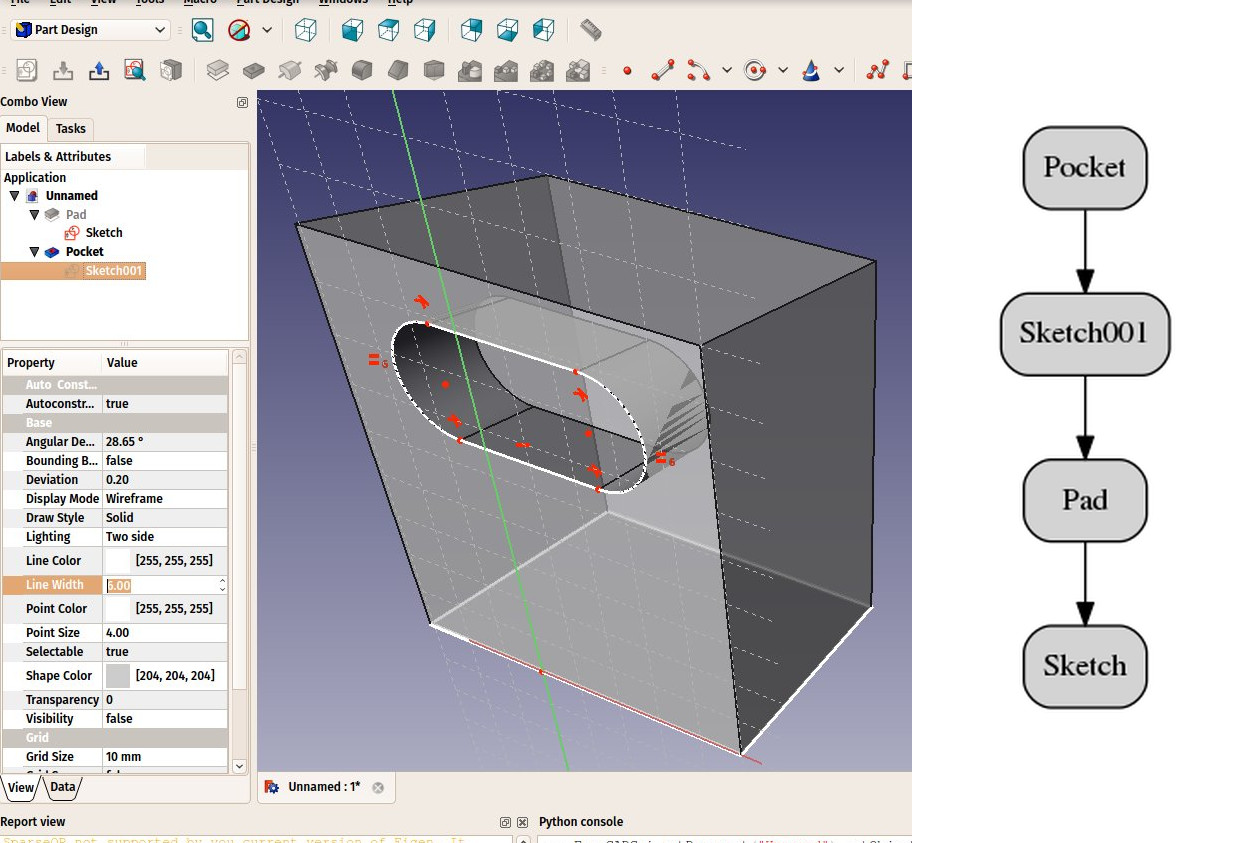 parametric modeling example